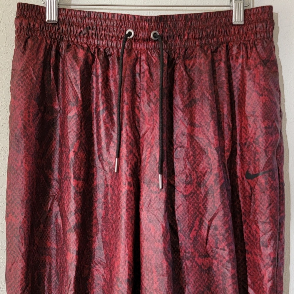 Nike Python Print Jogger Pants In Burgundy M. - image 5